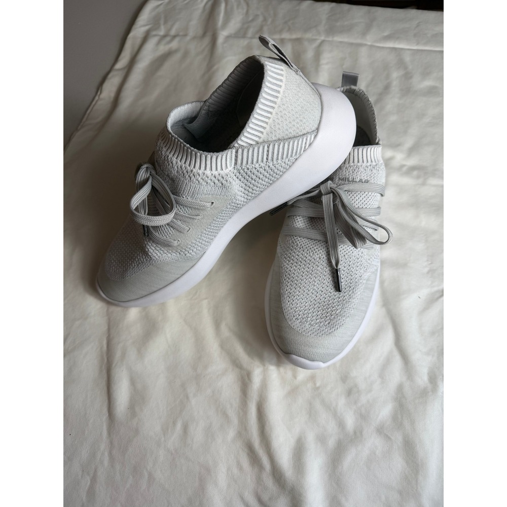 Peter Millar Hyperlight Glide Grey Knit Slip On Sneakers Women
